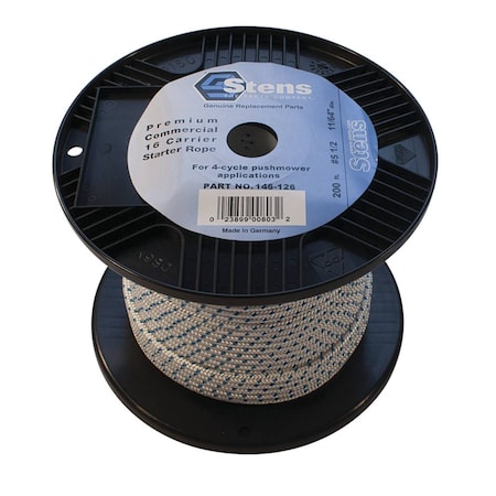 Stens Solid Braid Starter Rope 146-126 For #5 200' 146-126